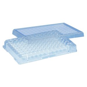 Placa de cultivo celular, 96 pocillos, material: PS, superficie: BIOFLOAT™, para Cultivo de esferoid