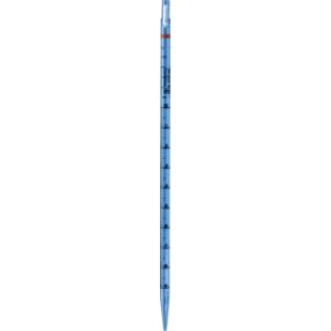 Pipeta serológica 10 ml, acolchada, Código de color: naranja, poliestireno, estéril, envase inidivid