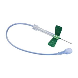 Aguja Safety-Multifly®, 21G x 3/4'', verde, longitud del tubo: 240 mm. 1 Unidades/blister