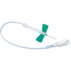 Aguja Safety-Multifly®, 21G x 3/4'', verde, longitud del tubo: 200 mm, 1 unidades/blíster
