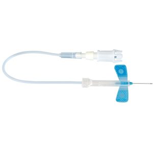 Aguja Safety-Multifly®, 23G x 3/4'', azul, longitud del tubo: 200 mm, 1 unidades/blíster