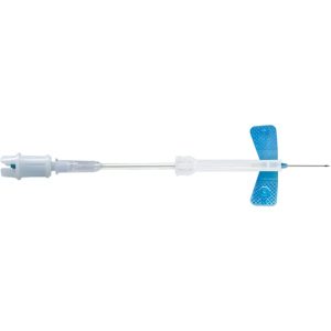Aguja Safety-Multifly®, 23G x 3/4'', azul, longitud del tubo: 80 mm, 1 unidades/blíster