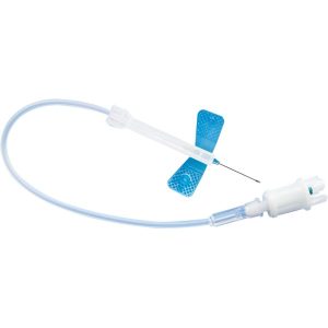 Aguja Safety-Multifly®, 23G x 3/4'', azul, longitud del tubo: 200 mm, 1 unidades/blíster