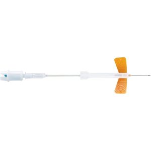 Aguja Safety-Multifly®, 25G x 3/4'', naranja, longitud del tubo: 80 mm, 1 unidades/blíster